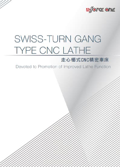 Swiss-Turn Gang Type Cnc Lathe FS  Series