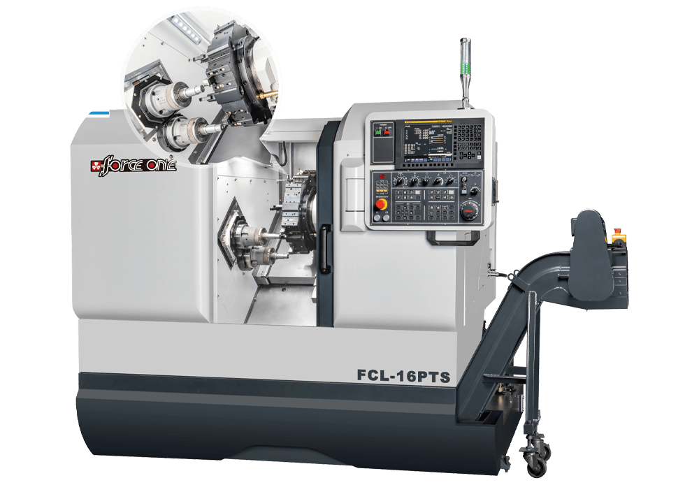 Parallel Twin Spindles CNC Lathe